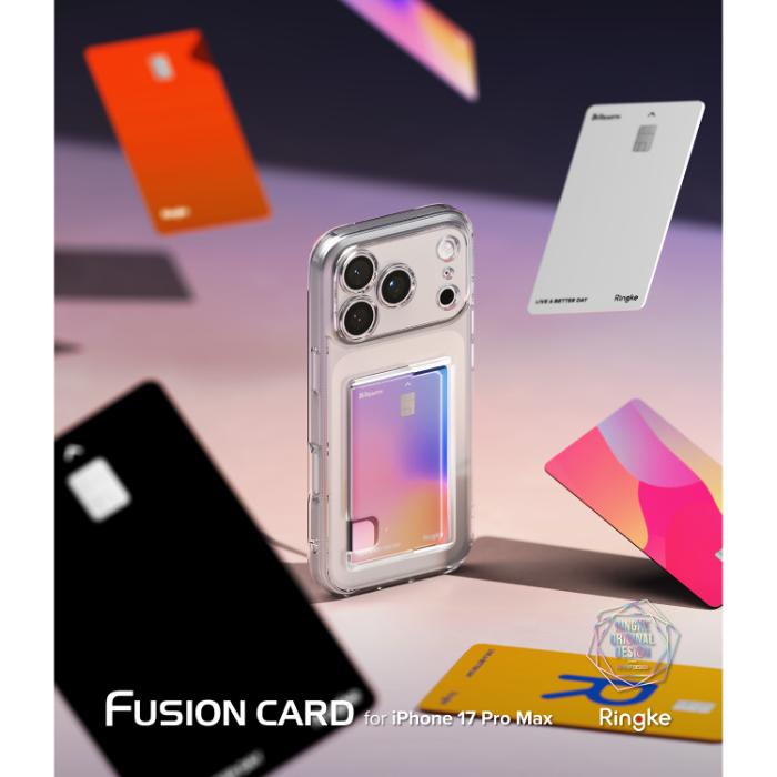 RINGKE Fusion Card Case for iPhone 17 Pro Max 6.9" (2025)
