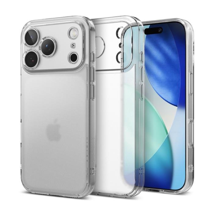 Matte Clear RINGKE Fusion Case for iPhone 17 Pro Max 6.9" (2025) on a white background
