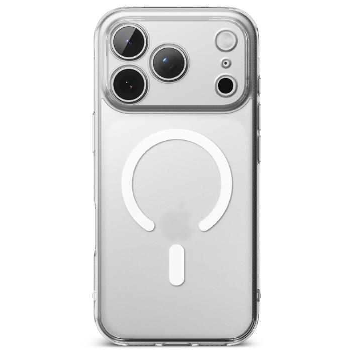 Matte Clear RINGKE Fusion Magnetic Case for iPhone 17 Pro Max 6.9" (2025) on a white background
