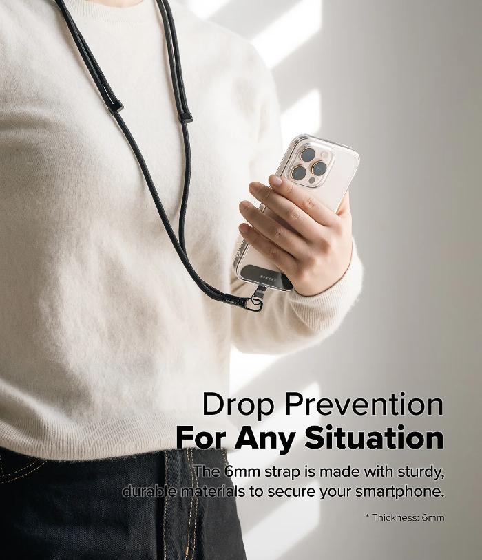 Shop and buy Ringke Holder Link & Flow Shoulder Strap| KURUMIZ online with great deals and sales prices with fast and safe shipping. KURUMIZ is the largest Singapore official authorised retailer for the largest collection of mobile premium accessories.