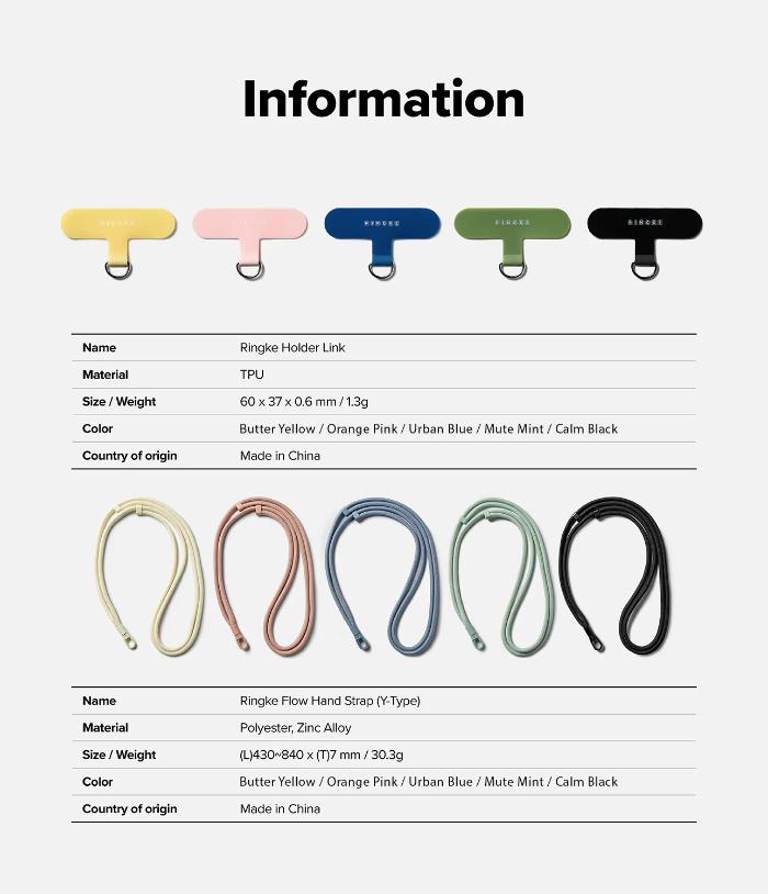 Shop and buy Ringke Holder Link & Flow Shoulder Strap| KURUMIZ online with great deals and sales prices with fast and safe shipping. KURUMIZ is the largest Singapore official authorised retailer for the largest collection of mobile premium accessories.