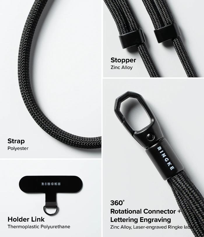 Shop and buy Ringke Holder Link & Flow Shoulder Strap| KURUMIZ online with great deals and sales prices with fast and safe shipping. KURUMIZ is the largest Singapore official authorised retailer for the largest collection of mobile premium accessories.