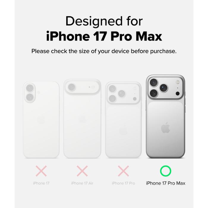 RINGKE Alles Case for iPhone 17 Pro Max 6.9" (2025)