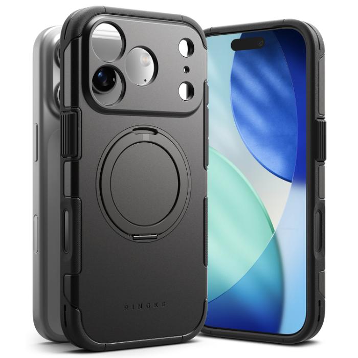 Gunmetal RINGKE Alles Case for iPhone 17 Pro Max 6.9" (2025) on a white background