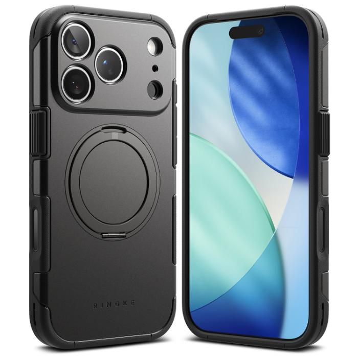 Gunmetal RINGKE Alles Case for iPhone 17 Pro Max 6.9" (2025) on a white background