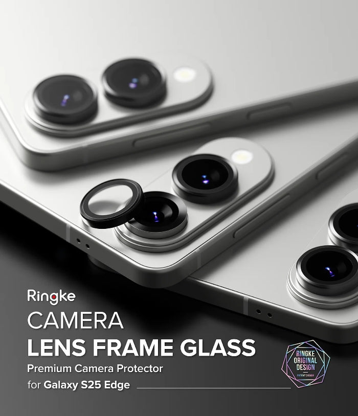 Shop and buy Ringke Camera Lens Frame Glass Samsung Galaxy S25 Edge (2025)| KURUMIZ online with great deals and sales prices with fast and safe shipping. KURUMIZ is the largest Singapore official authorised retailer for the largest collection of mobile premium accessories.