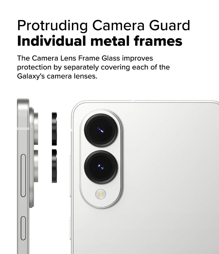 Shop and buy Ringke Camera Lens Frame Glass Samsung Galaxy S25 Edge (2025)| KURUMIZ online with great deals and sales prices with fast and safe shipping. KURUMIZ is the largest Singapore official authorised retailer for the largest collection of mobile premium accessories.