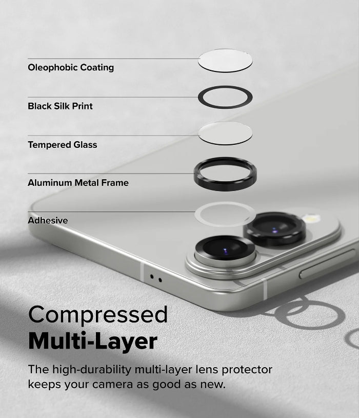 Shop and buy Ringke Camera Lens Frame Glass Samsung Galaxy S25 Edge (2025)| KURUMIZ online with great deals and sales prices with fast and safe shipping. KURUMIZ is the largest Singapore official authorised retailer for the largest collection of mobile premium accessories.