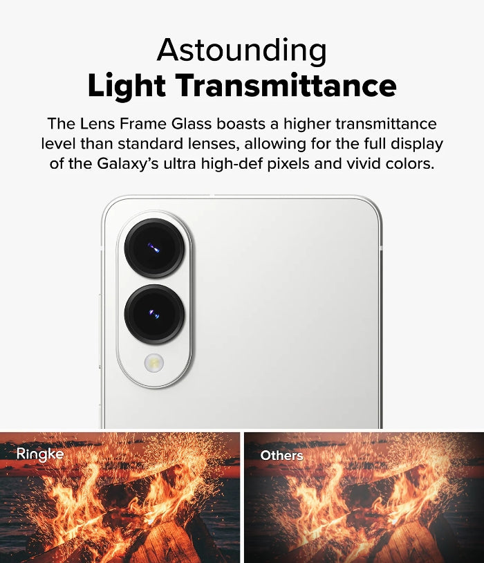 Shop and buy Ringke Camera Lens Frame Glass Samsung Galaxy S25 Edge (2025)| KURUMIZ online with great deals and sales prices with fast and safe shipping. KURUMIZ is the largest Singapore official authorised retailer for the largest collection of mobile premium accessories.