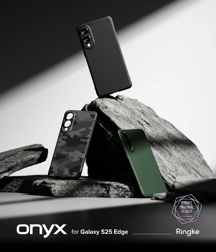 Shop and buy Ringke Onyx Design Case Samsung Galaxy S25 Edge (2025)| KURUMIZ online with great deals and sales prices with fast and safe shipping. KURUMIZ is the largest Singapore official authorised retailer for the largest collection of mobile premium accessories.