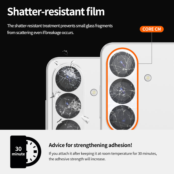 Araree Core Camera Lens Protector for Samsung Galaxy S26 / S26 Plus (2026)