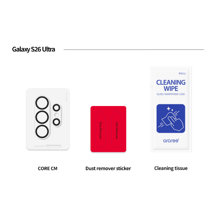 Araree Core Camera Lens Protector for Samsung Galaxy S26 Ultra (2026)