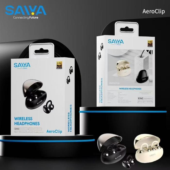 SAIYA AeroClip Open Wireless Bluetooth Headphones