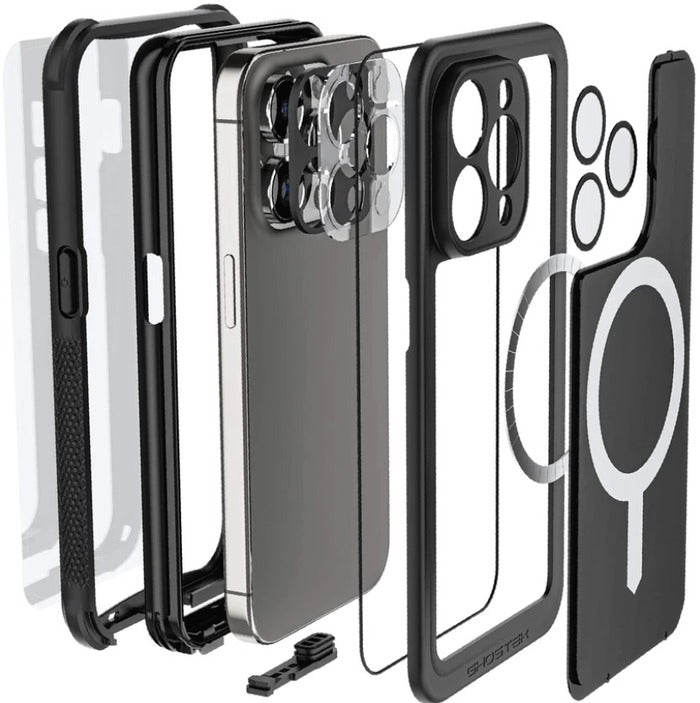 Shop and buy Ghostek Nautical 4 Extreme Waterproof Case iPhone 15 Pro (2023) Belt Clip| KURUMIZ online with great deals and sales prices with fast and safe shipping. KURUMIZ is the largest Singapore official authorised retailer for the largest collection of mobile premium accessories.