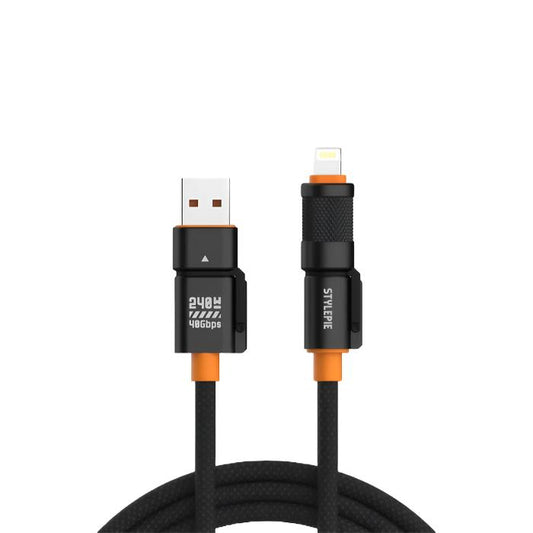 Shop and buy STYLEPIE C74-U2 240W 4 in 1 Fast Charge Data Cable Ultra Edition USB4 Gen3| KURUMIZ online with great deals and sales prices with fast and safe shipping. KURUMIZ is the largest Singapore official authorised retailer for the largest collection of mobile premium accessories.