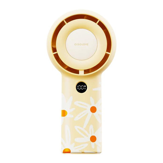Solove F16 Flower Handheld Fan with Adjustable in Five Level & Battery Digital Display