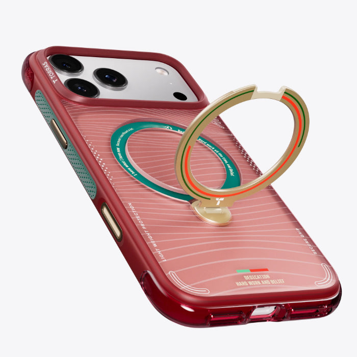 TORRAS Ostand Q3 Air × Portuguese Football Federation Limited Edition for iPhone 17 Pro 6.3" (2025)