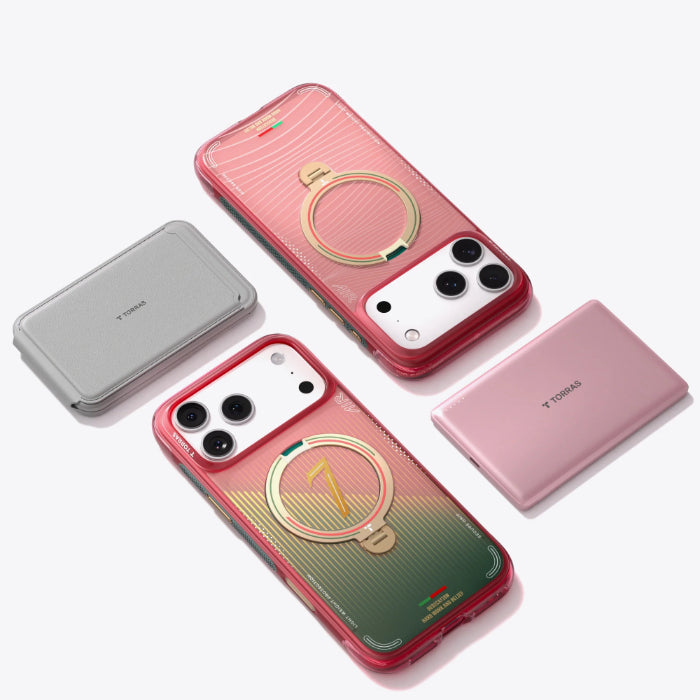 TORRAS Ostand Q3 Air × Portuguese Football Federation Limited Edition for iPhone 17 Pro Max 6.9" (2025)