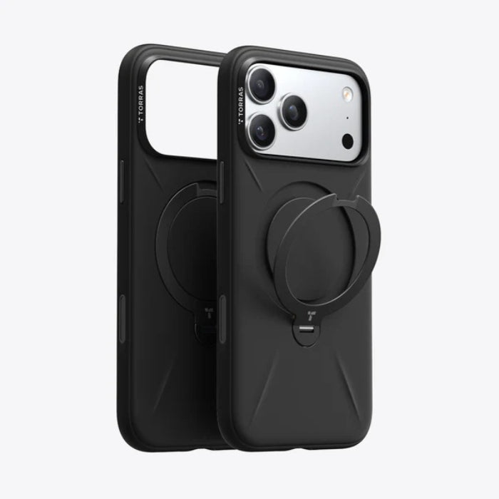 TORRAS Ostand Spin Silicone Case for iPhone 17 Pro Max 6.9" (2025)