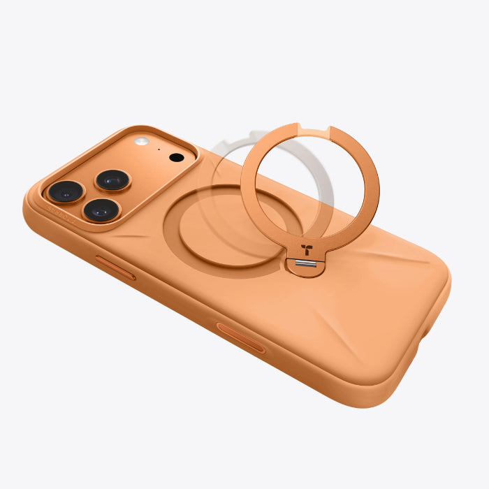 TORRAS Ostand Spin Silicone Case for iPhone 17 Pro Max 6.9" (2025)