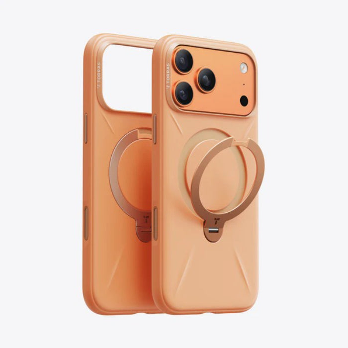 TORRAS Ostand Spin Silicone Case for iPhone 17 Pro 6.3" (2025)