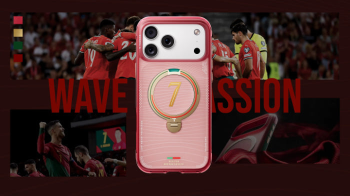 TORRAS Ostand Q3 Air × Portuguese Football Federation Limited Edition for iPhone 17 Pro 6.3" (2025)