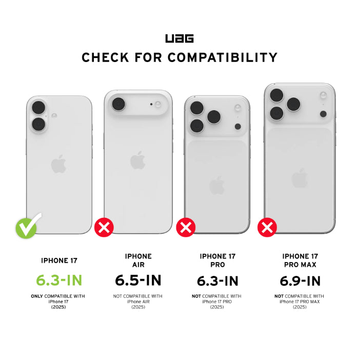 UAG Essential Armor Magnetic Case for iPhone 17 (2025)
