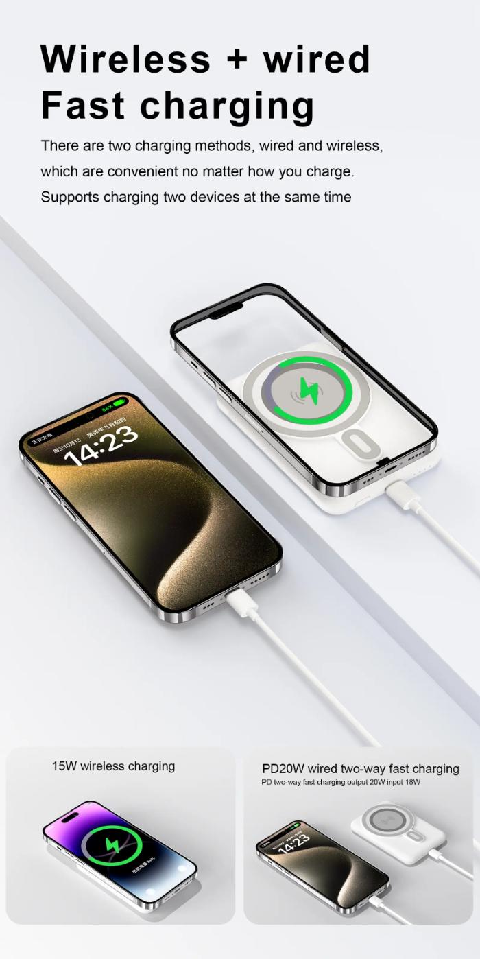 Shop and buy WOPOW PW60 10000mah Magnetic Wireless Fast Charging Power Bank| KURUMIZ online with great deals and sales prices with fast and safe shipping. KURUMIZ is the largest Singapore official authorised retailer for the largest collection of mobile premium accessories.