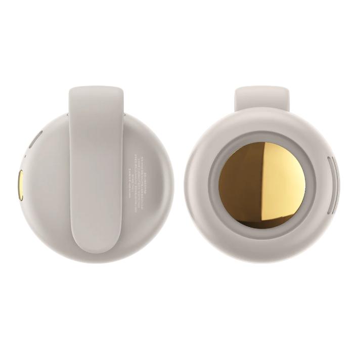 White ZEELOT MF019 Small Whirlwind Bladeless Fan on a white background