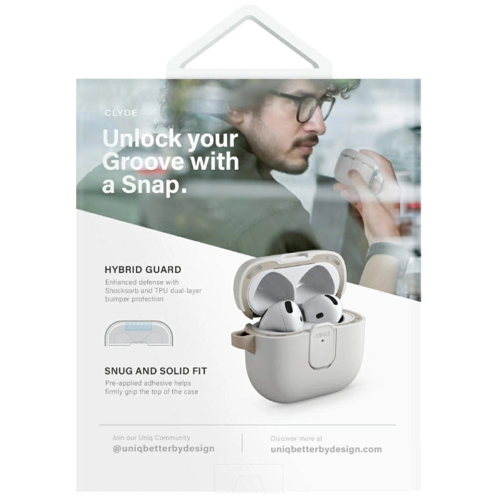 UNIQ Clyde Lock Case for Airpods 4 (2024)