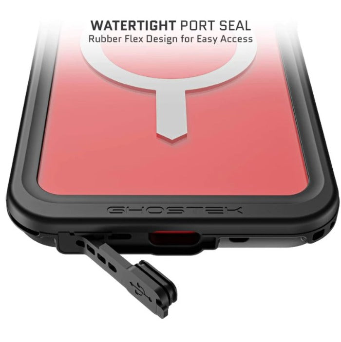 Shop and buy Ghostek Nautical Slim Waterproof Case iPhone 15 Plus (2023) MagSafe Compatible| KURUMIZ online with great deals and sales prices with fast and safe shipping. KURUMIZ is the largest Singapore official authorised retailer for the largest collection of mobile premium accessories.
