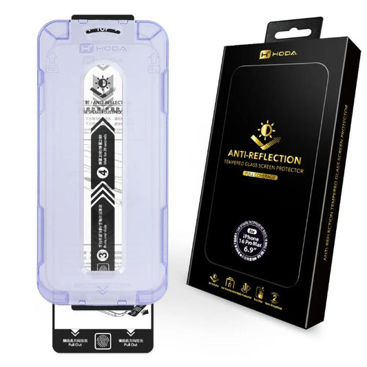 Shop and buy HODA Full Coverage Tempered Glass Screen Protector for iPhone 16 Pro Max (2024)| KURUMIZ online with great deals and sales prices with fast and safe shipping. KURUMIZ is the largest Singapore official authorised retailer for the largest collection of mobile premium accessories.