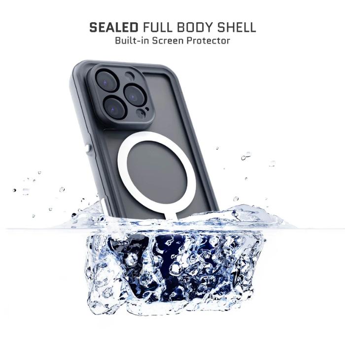 Shop and buy Ghostek Nautical Slim Extreme Waterproof Case iPhone 16 Pro 6.3" (2024)| KURUMIZ online with great deals and sales prices with fast and safe shipping. KURUMIZ is the largest Singapore official authorised retailer for the largest collection of mobile premium accessories.