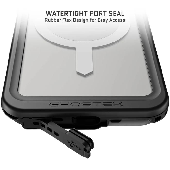 Shop and buy Ghostek Nautical Slim Extreme Waterproof Case iPhone 16 Pro 6.3" (2024)| KURUMIZ online with great deals and sales prices with fast and safe shipping. KURUMIZ is the largest Singapore official authorised retailer for the largest collection of mobile premium accessories.