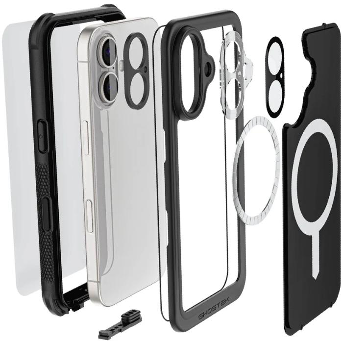 Shop and buy Ghostek Nautical 4 Extreme Waterproof Case iPhone 16 6.1" (2024) with Holster| KURUMIZ online with great deals and sales prices with fast and safe shipping. KURUMIZ is the largest Singapore official authorised retailer for the largest collection of mobile premium accessories.