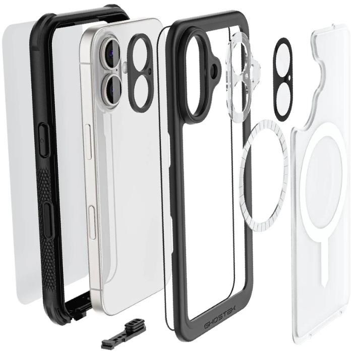 Shop and buy Ghostek Nautical 4 Extreme Waterproof Case iPhone 16 6.1" (2024) with Holster| KURUMIZ online with great deals and sales prices with fast and safe shipping. KURUMIZ is the largest Singapore official authorised retailer for the largest collection of mobile premium accessories.