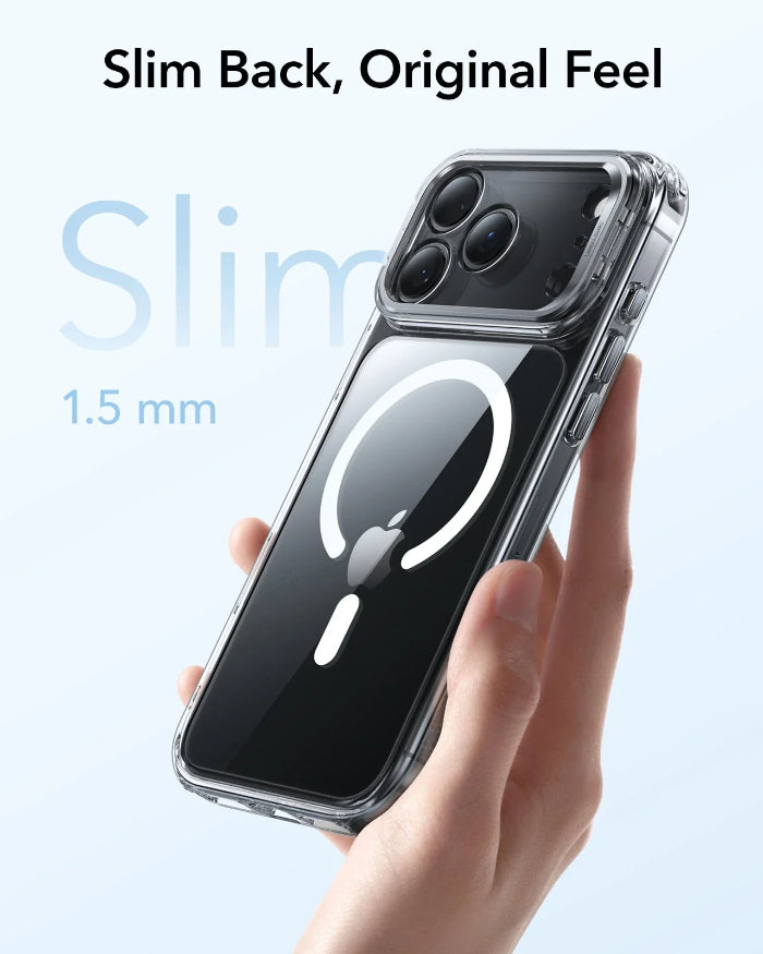 ESR Classic Hybrid Magnetic Case for iPhone 17 Pro Max 6.9" (2025) with Stash Stand