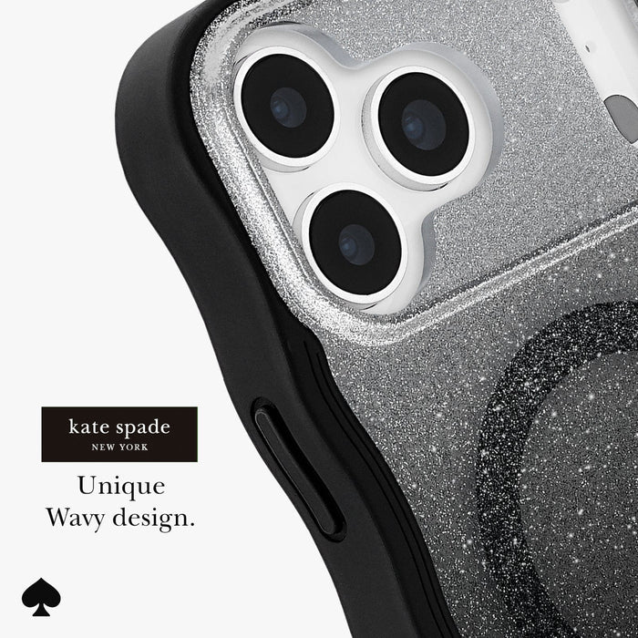 Kate Spade New York Wavy Nightfall Magnetic Case for iPhone 17 Pro Max 6.9" (2025)