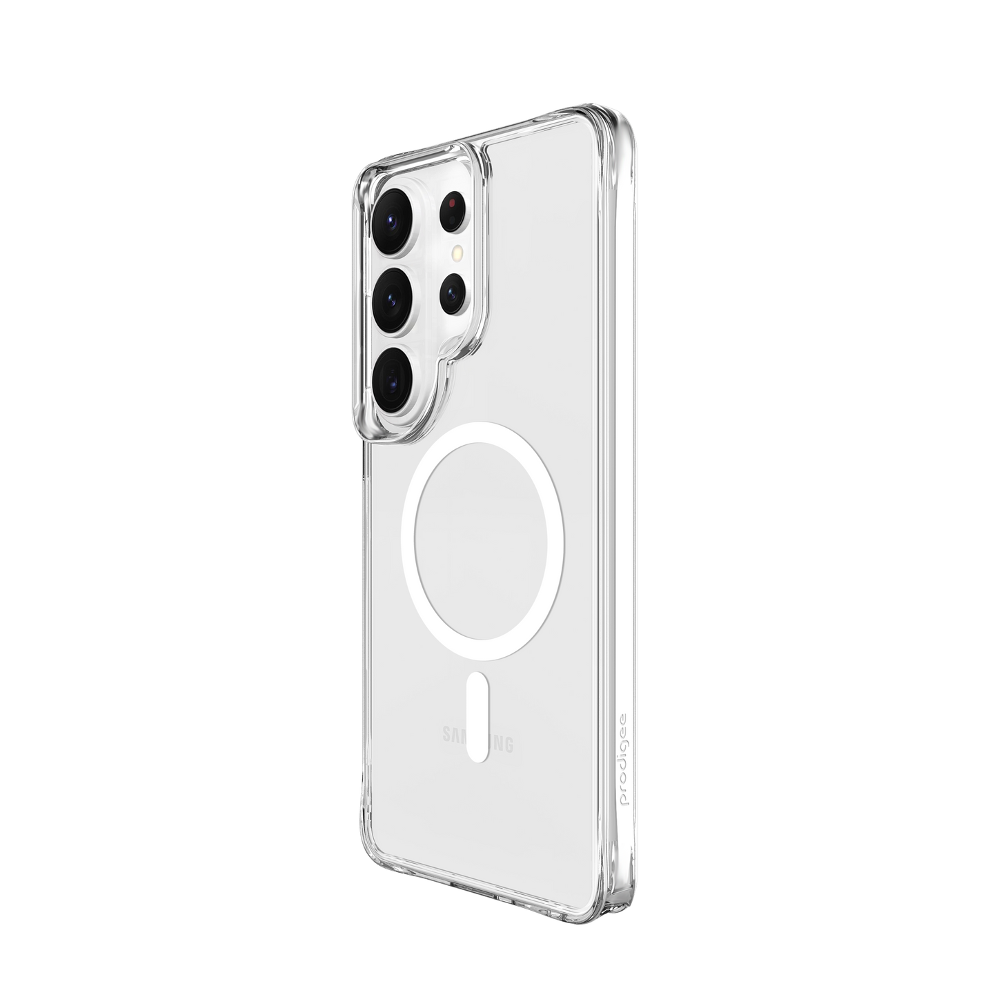PRODIGEE Hero+M Magnetic Clear Case for Samsung Galaxy S26 Ultra (2026)